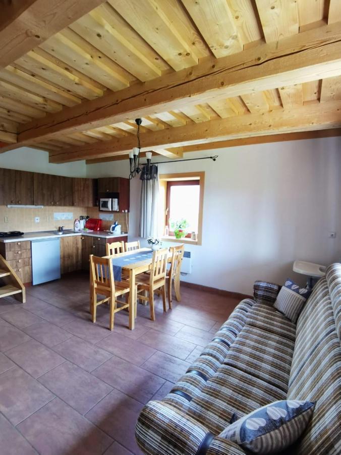 Drevenica Zapadne Tatry S Kupacou Kadou A Krbom Lägenhet Žiar Exteriör bild