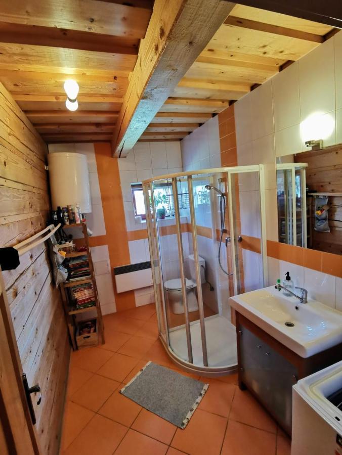 Drevenica Zapadne Tatry S Kupacou Kadou A Krbom Lägenhet Žiar Exteriör bild