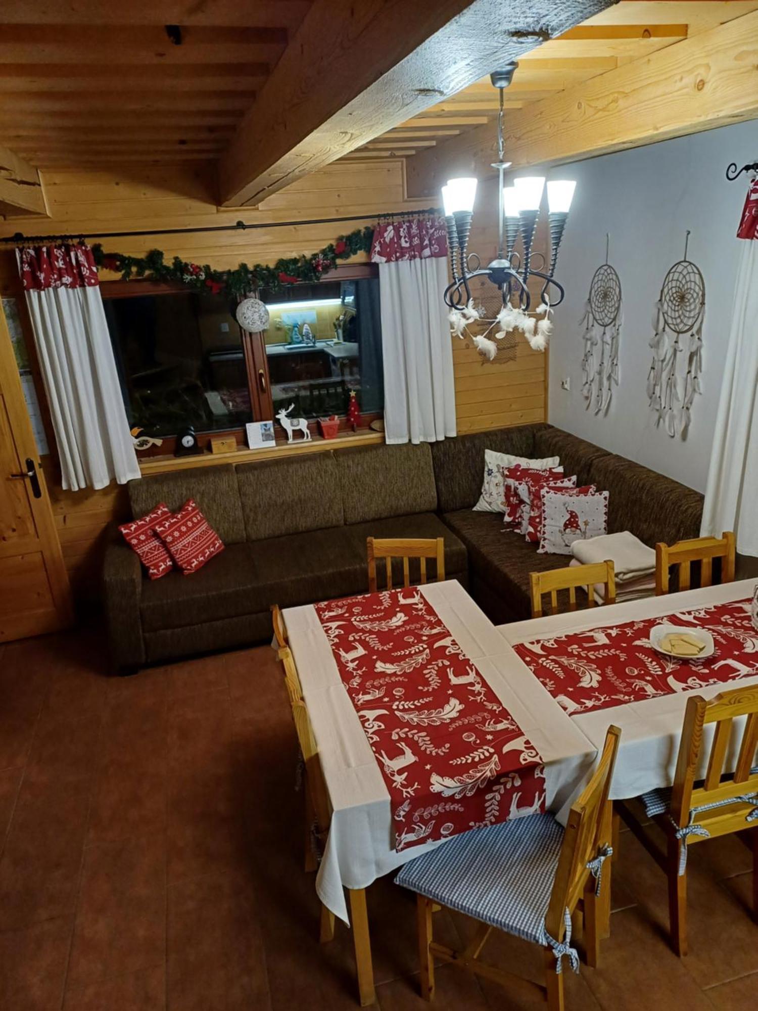 Drevenica Zapadne Tatry S Kupacou Kadou A Krbom Lägenhet Žiar Exteriör bild