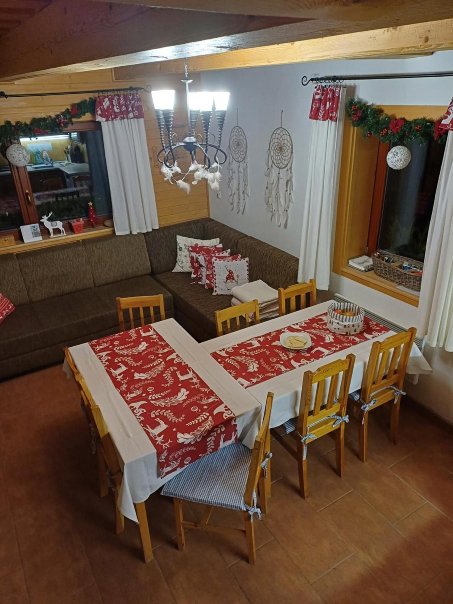 Drevenica Zapadne Tatry S Kupacou Kadou A Krbom Lägenhet Žiar Exteriör bild
